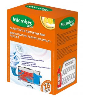 Bros Microbec Tratament Fose Septice Tablete 16x20 gr